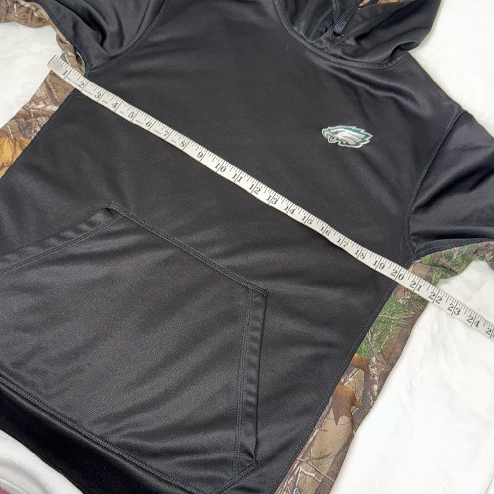 Philadelphia Eagles Dunbrooke Logo Ranger Pullover Hoodie - Black/Realtree Camo - Picture 8 of 13